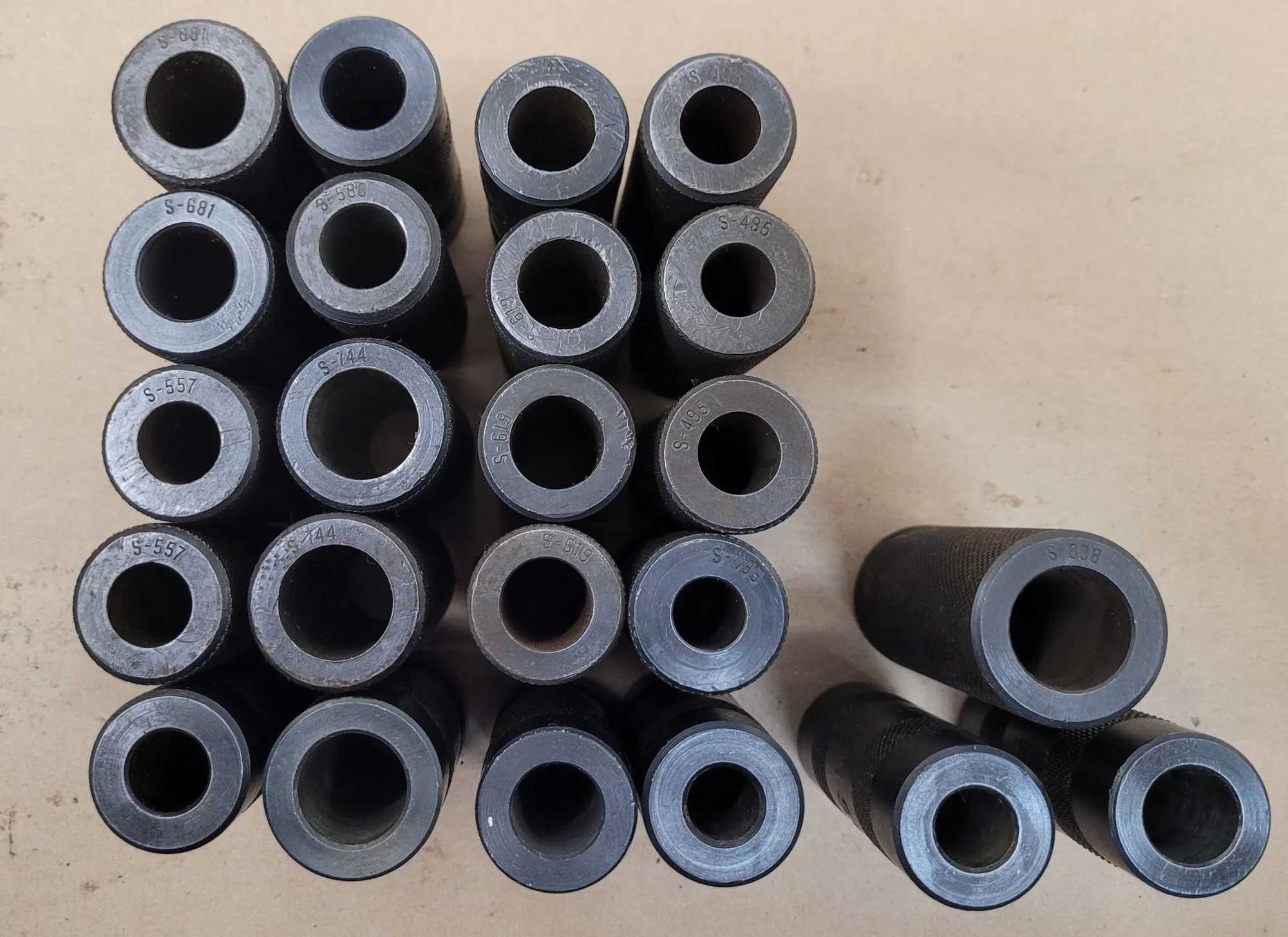 SUNNEN TRUING SLEEVES, SET OF 23 - MACHINING TOOLING & PARTS