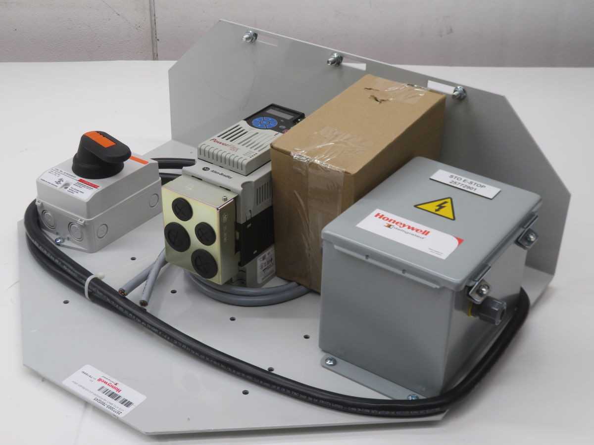 HONEYWELL 25773005-7005245 25B-D010N104 VFD MTG BRKT AB POWERFLEX 525 CONTROL ASSY T266707 - MOTOR DRIVES