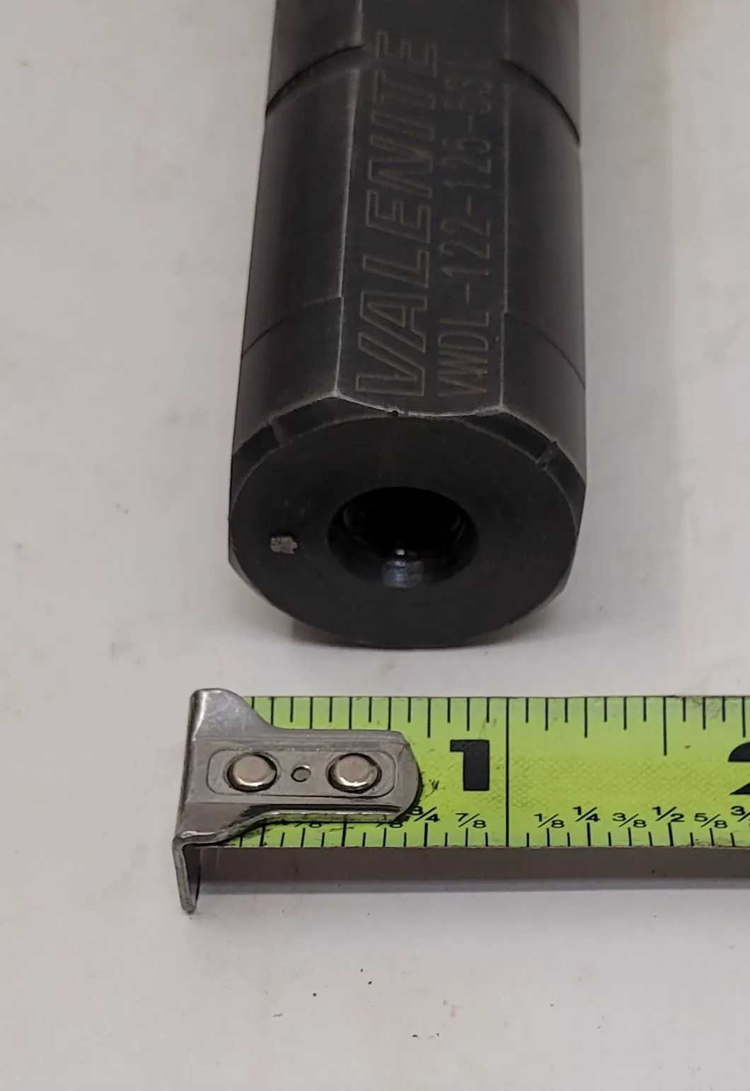 VALENITE VWDL-122-125-531 INDEXABLE INSERT DRILL, 1.220" CUT DIA, 1.25" SHANK DIA, 9.25" OAL - MACHINING TOOLING & PARTS