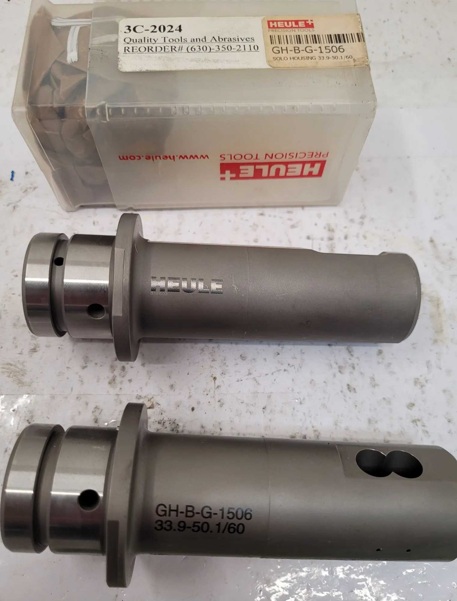 HEULE GH-B-G-1506, 3C-2024 SOLO HOUSING, SET OF 2 - MACHINING TOOLING & PARTS