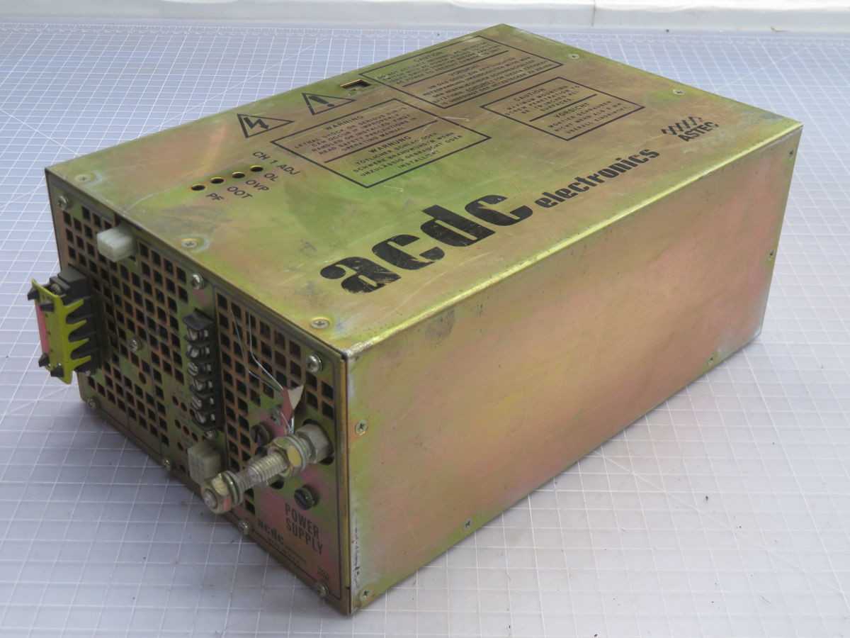 ACDC REV804B-2332-0195 POWER SUPPLY T263888 - POWER SUPPLIES
