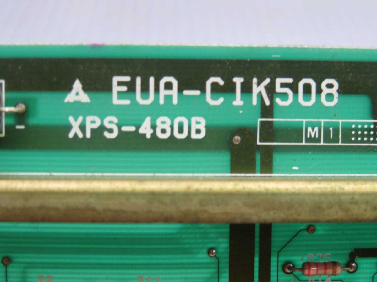 KAWAGUCHI XPS-480B EUA-CIK508 INDUSTRIAL GRADE ELECTRICAL CIRCUIT BOARD FOR INJECTION MOLDING MACHINES. T269053 - PCB CIRCUIT BOARDS