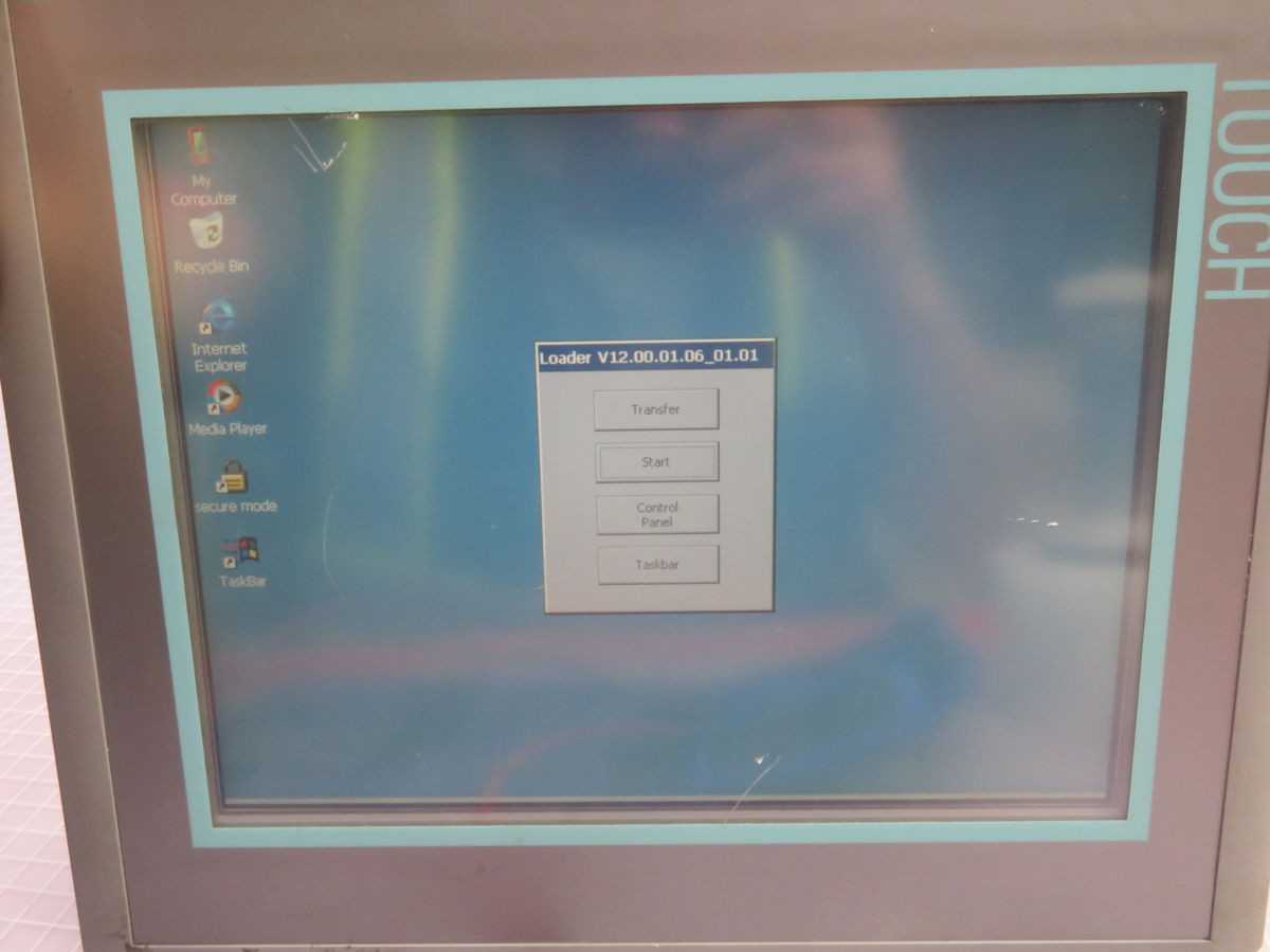 SIEMENS 6AV6 644-0AA01-2AX0 LEGACY TOUCH MULTI-PANEL T266944 - HMIS & DISPLAYS