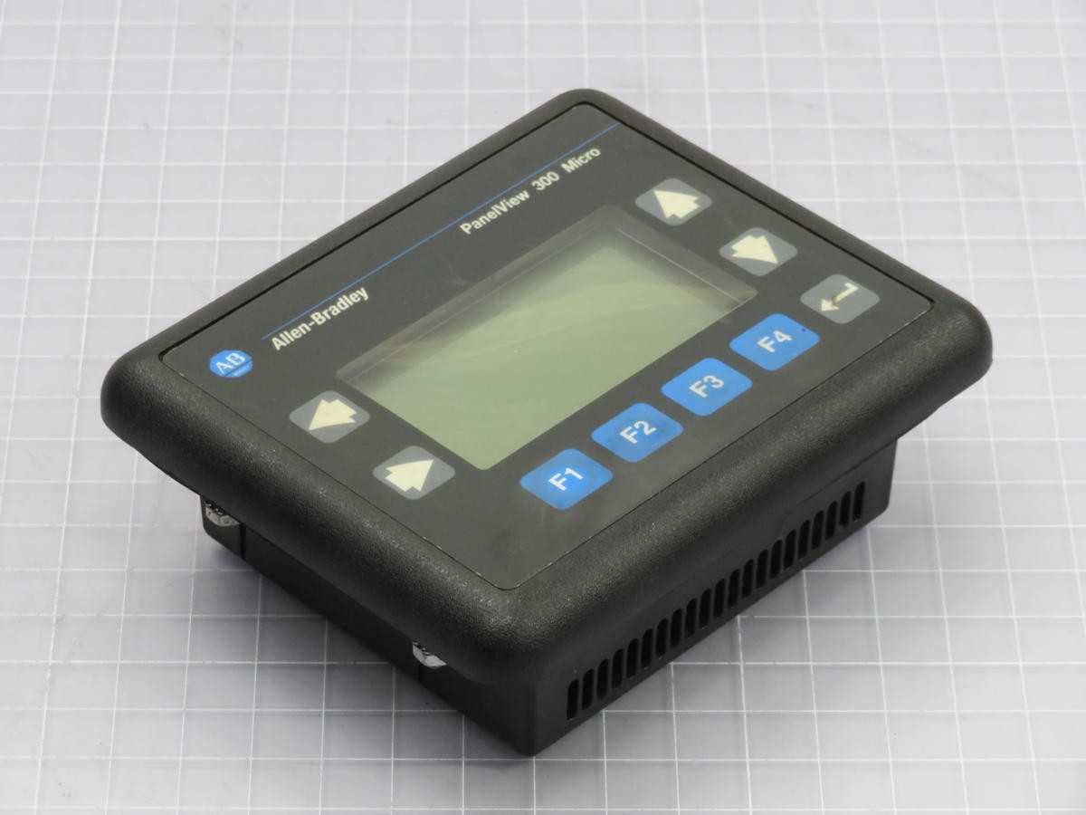 ALLEN BRADLEY 2711-M3A19L1, HMI TERMINAL, 3-INCH MONO, KEYPAD, RS-232, 24VDC/2.5W POWER - OPERATOR INTERFACE PANELS