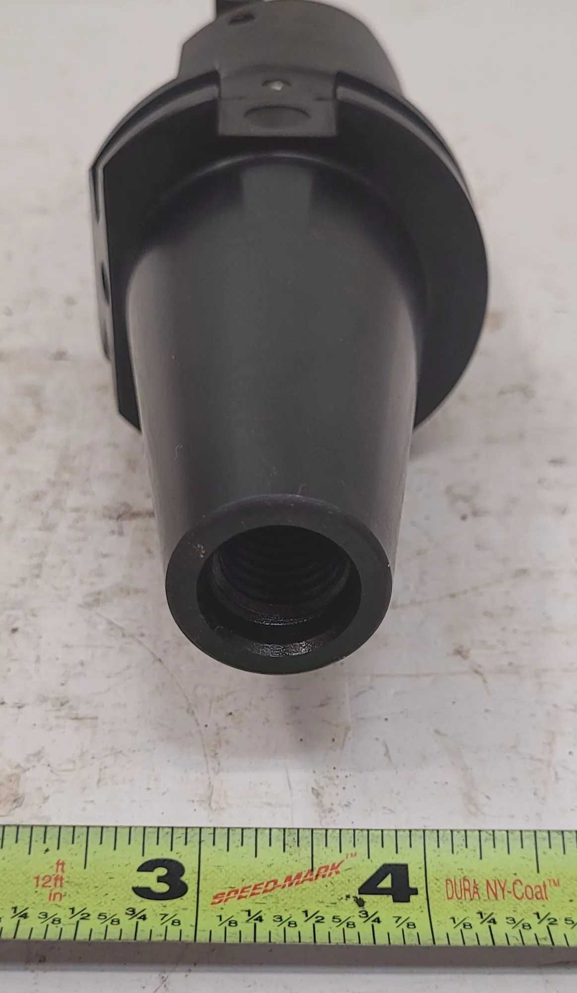 CARBOLOY CAT 40 TOOL HOLDER - OAL: 7”, PROJECTION: 4”, HEAD WIDTH: 2.5”, BODY DIAMETER: 2” - MACHINING TOOLING & PARTS