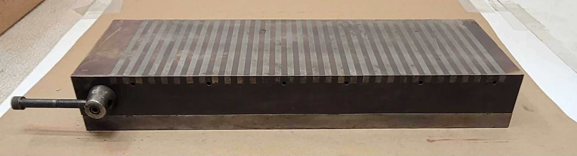 MAGNETIC CHUCK 6IN X 18IN (SURFACE DIMENSIONS: 6” X 18”, HEIGHT: 2-3/4”) - MACHINING TOOLING & PARTS