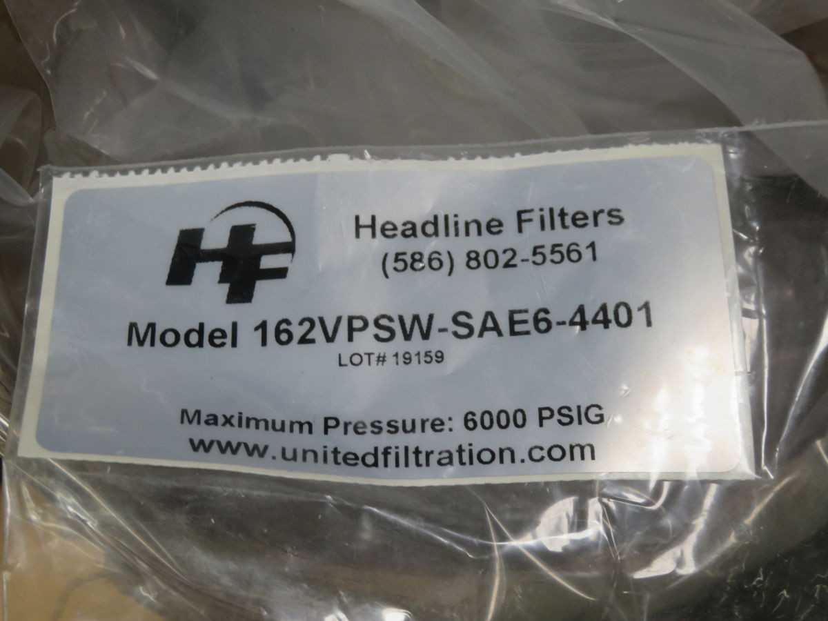 UNITEDFILTRATION 162VPSW-SAE6-4401 ALTER HOUSING T261514 - FILTRATION