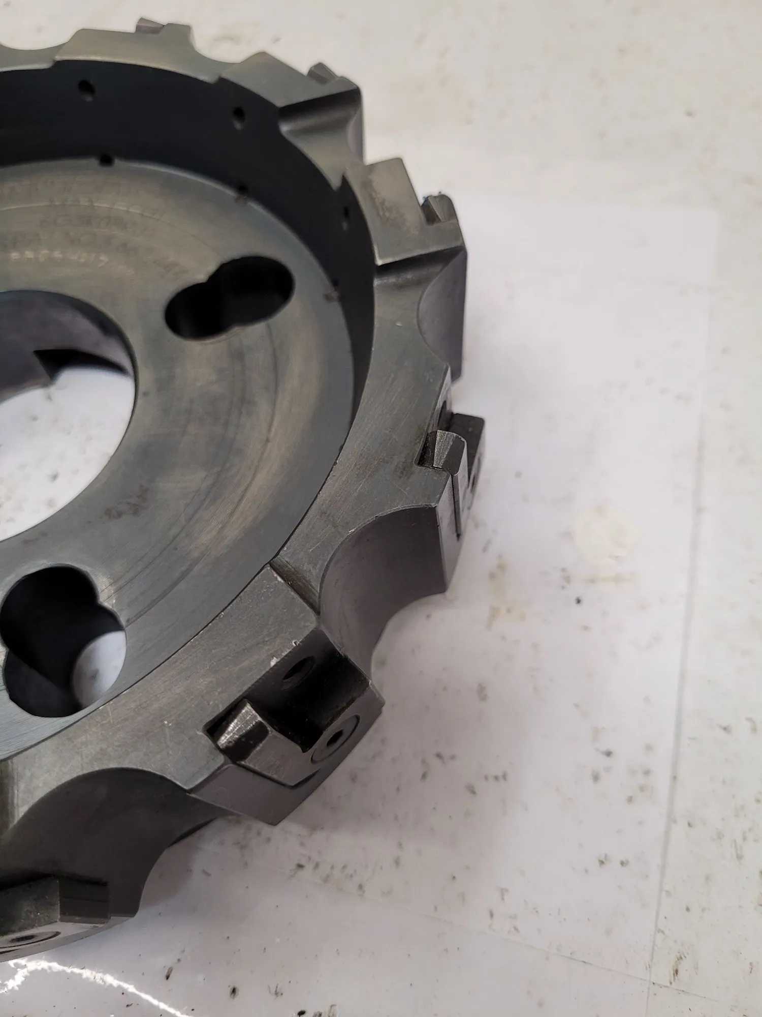 INGERSOLL CUTTING TOOLS MAX-I-CUT 8" INDEXING FACE MILL (6G3K08R01) TAKES 12 INSERTS - MACHINING TOOLING & PARTS