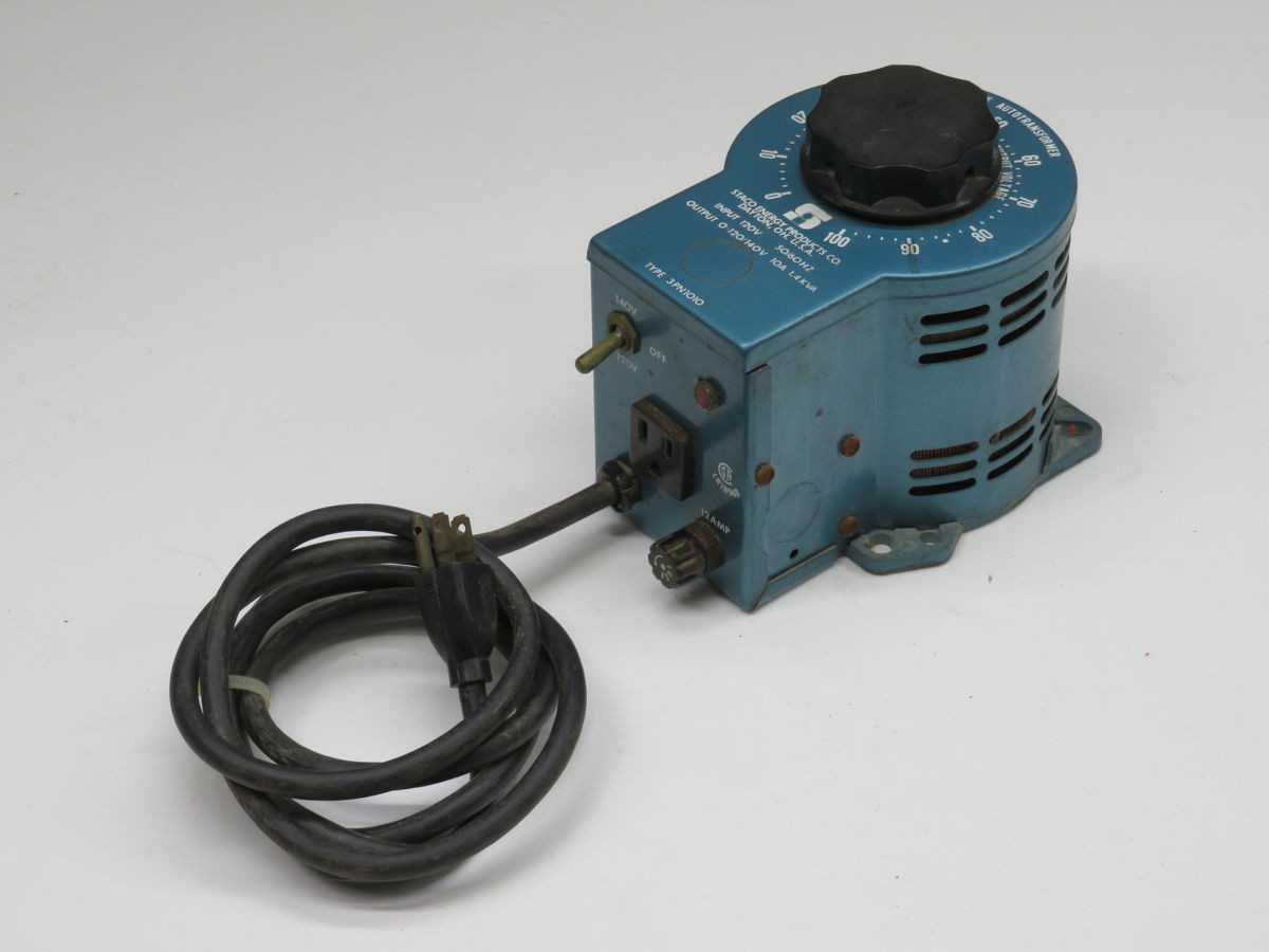 STACO ENERGY 3PN1010 VARIABLE AUTOTRANSFORMER T256420 - POWER TRANSFORMERS