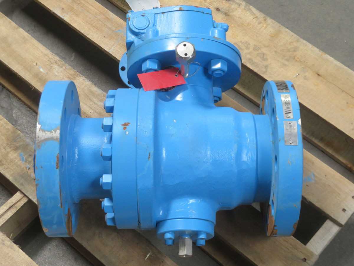 Warren SD22067645 6605-T25DHRG-FT Forged Steel Trunnion Mounted Ball Valve - BALL VALVE