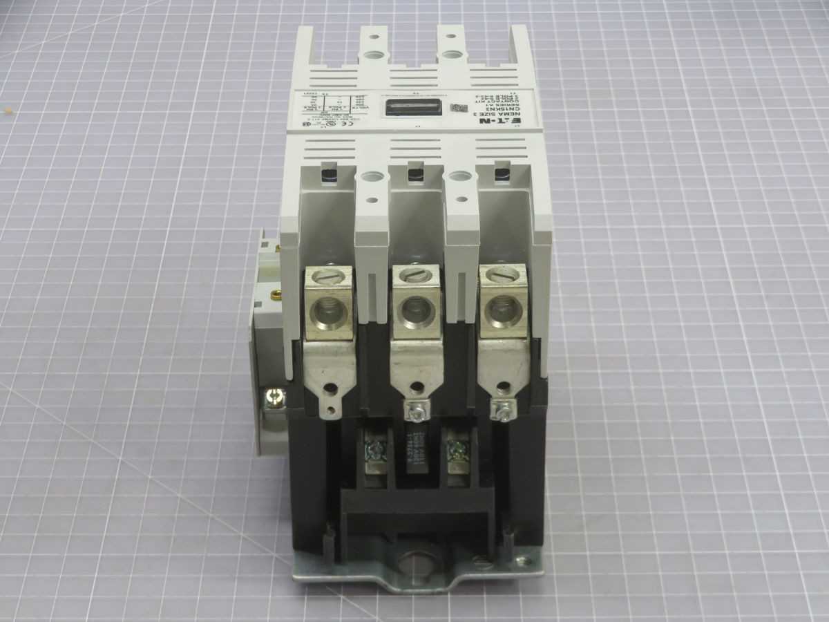 EATON CN15KN3A Contactors, NEMA Size 3, 90 A Current, 50 HP Motor Load - CIRCUIT BREAKERS