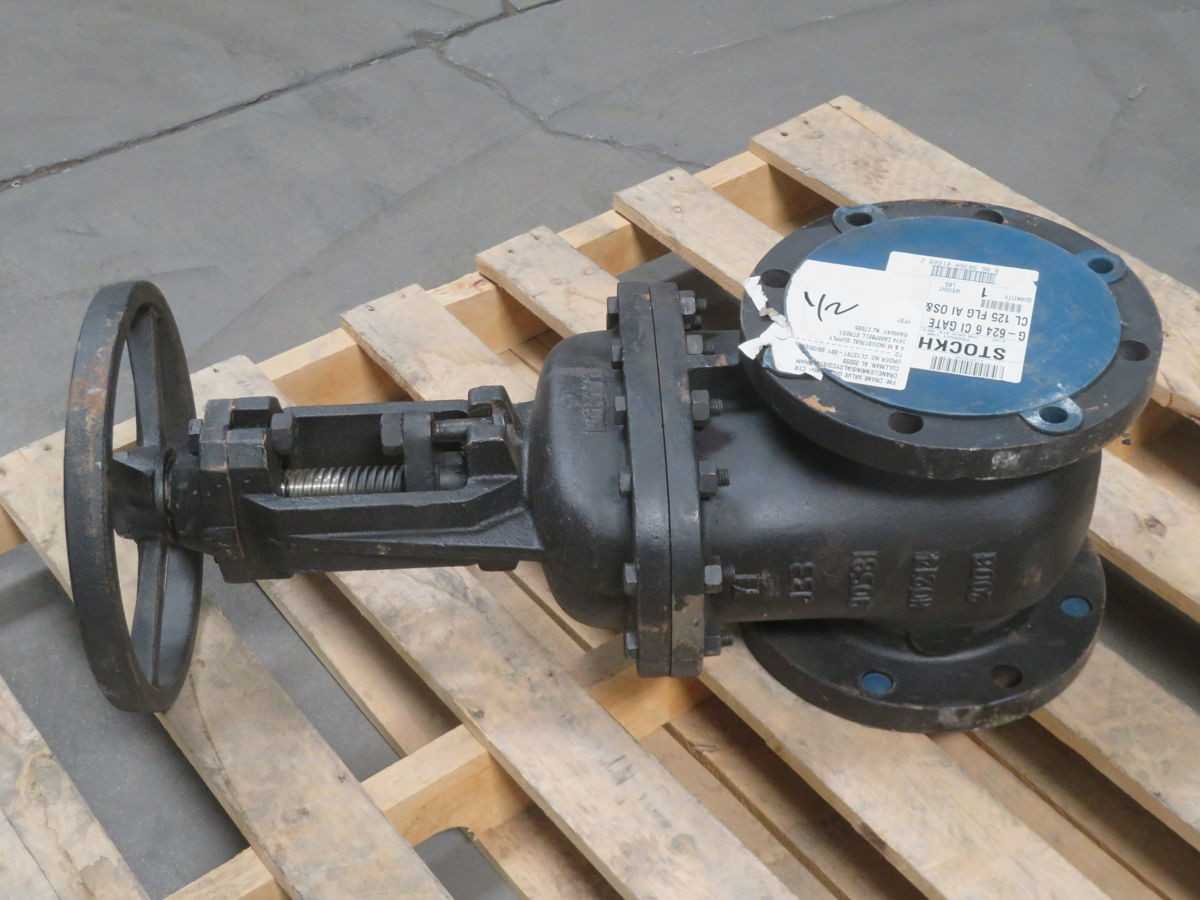 STOCKHAM G624 SVG624A24 GATE VALVE T264351 - VALVES