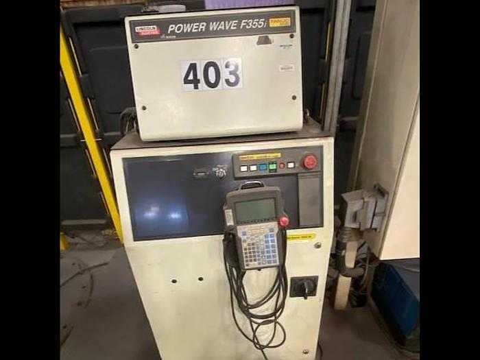 2002 FANUC ARCMATE 100IB ROBOT - 6KG, 1373MM REACH, R-J3IB CONTROLLER - ARTICULATED ROBOTS