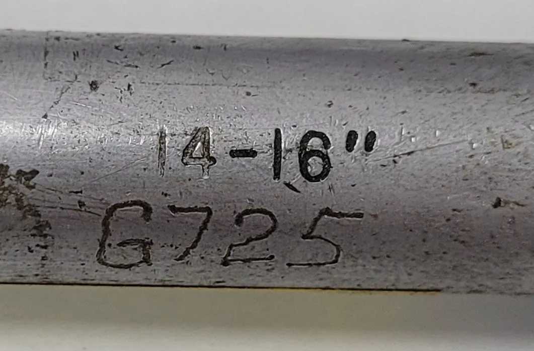 STARRETT INSIDE MICROMETER, TUBULAR, 14-16 INCH RANGE, .001 INCH GRADUATION - MACHINING TOOLING & PARTS