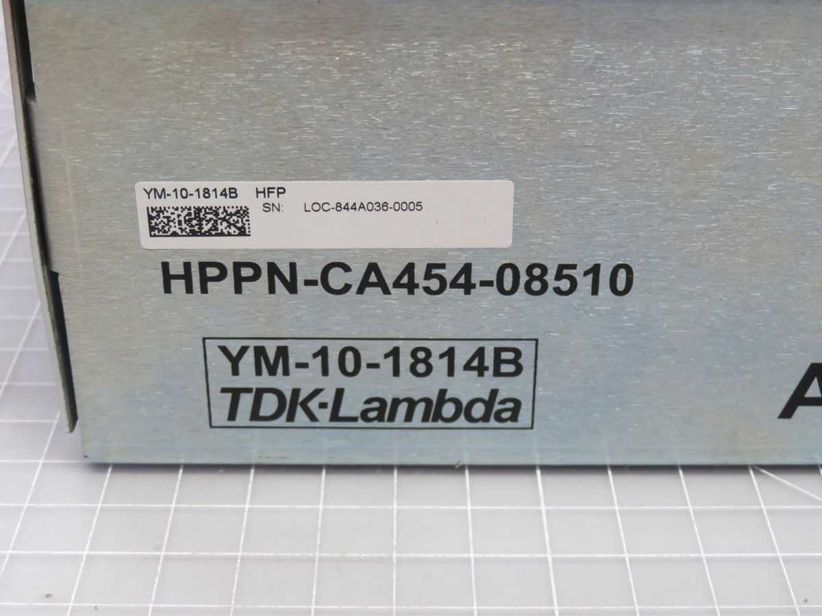 TDK-Lambda YM-10-1814B HPPN-CA454-0851 Power Supply T267292 - POWER SUPPLIES