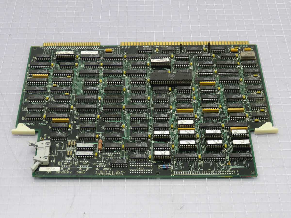 Westinghouse 7MBC 7379A92 G0, Controls PLCs, Communication Module, WDPF System - PCB CIRCUIT BOARDS
