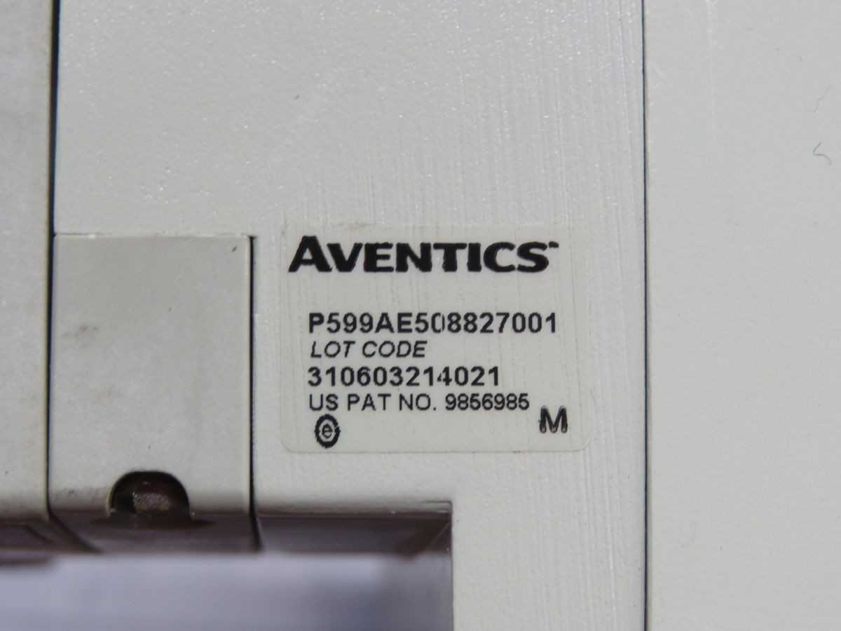AVENTICS SOLENOID VALVE MANIFOLD ASSEMBLY T267978 - PNEUMATIC VALVE