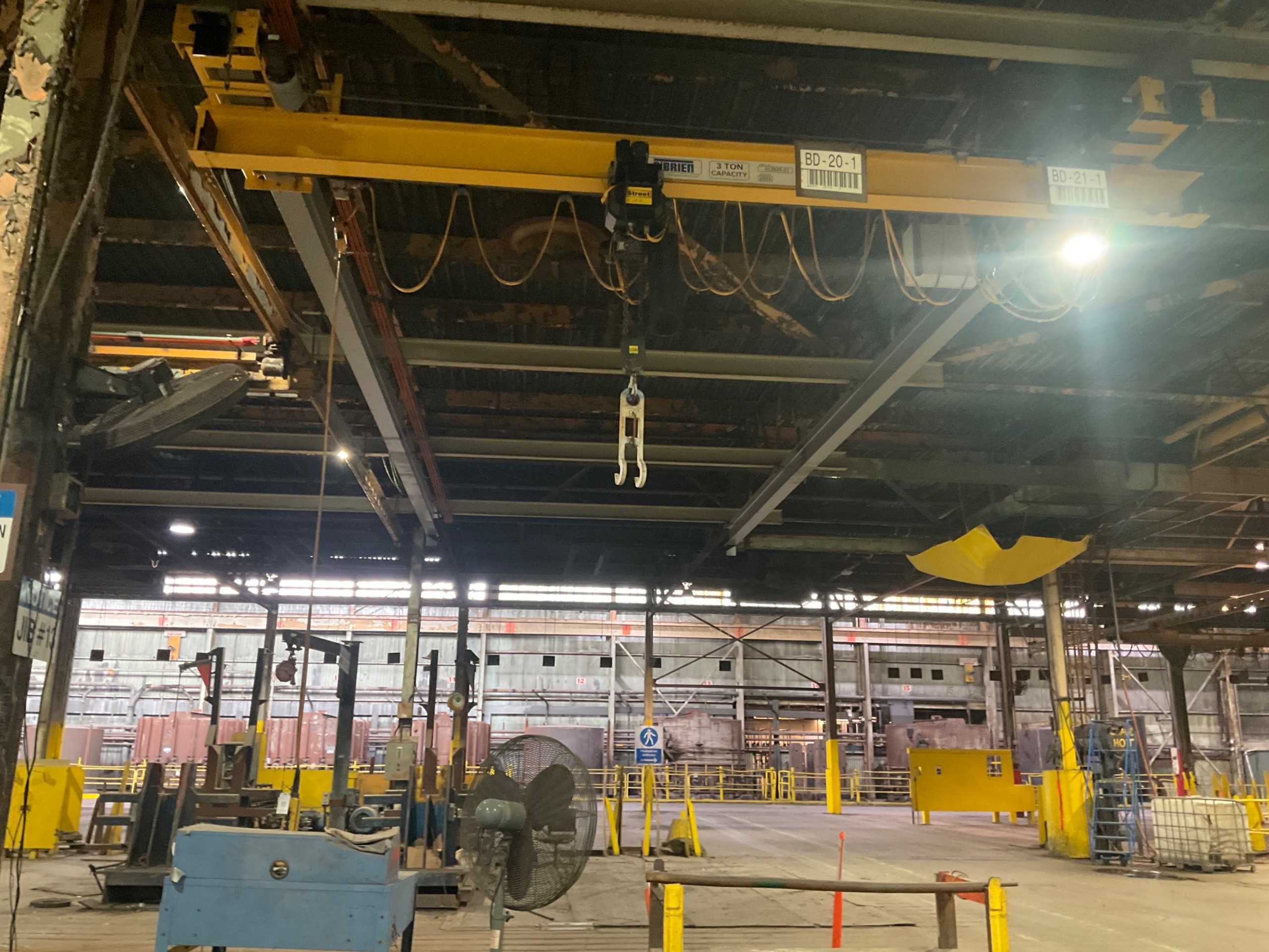 O'brien 3 Ton Overhead Bridge Crane - BRIDGE CRANE