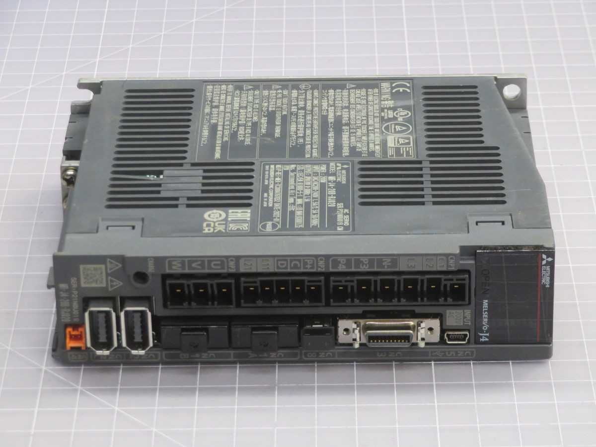 MITSUBISHI MR-J4-20B-RJ020 AC SERVO DRIVE T262942 - SERVO