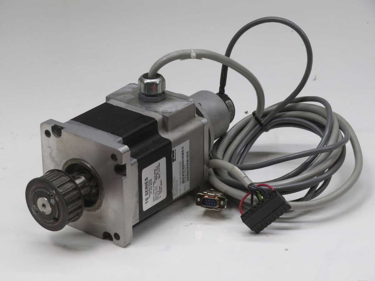 PARKER TS41B-DKNPS STEPPER MOTOR, FRAME SIZE 42, 170VDC WINDING, DOUBLE SHAFT, STRAIGHT KEY, NO FEEDBACK - ELECTRIC MOTORS