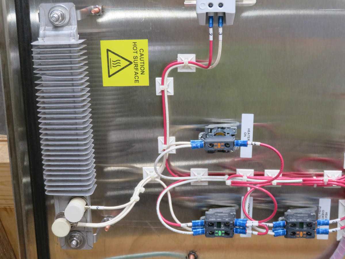 Gaumer Process SCRP4X-96A-4-2C-AS, SCR Power Controller, 480V 3Ph Supply, 60Hz, 75.6 kW Power - OPERATOR CONTROLS