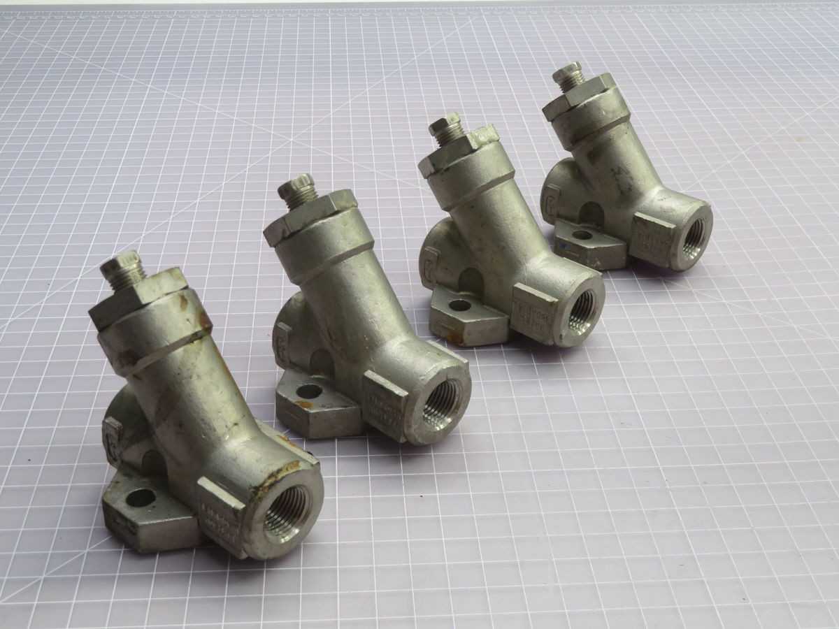 Lot Of 4 Watson WUS450 SS316L Steel Connector Strainers T266544 - STRAINERS