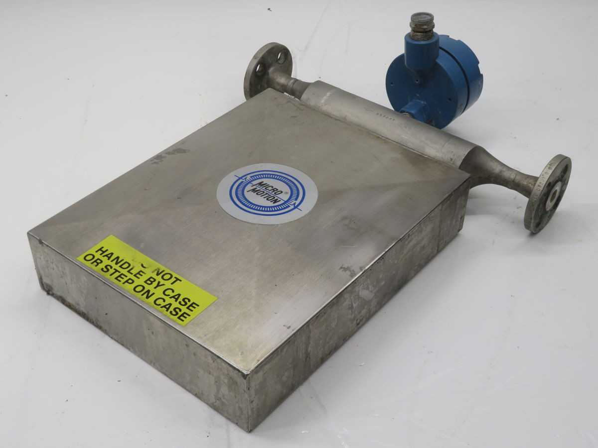 MICRO MOTION DS065S113SU MASS FLOW SENSOR ASSY T266771 - FLOW METER
