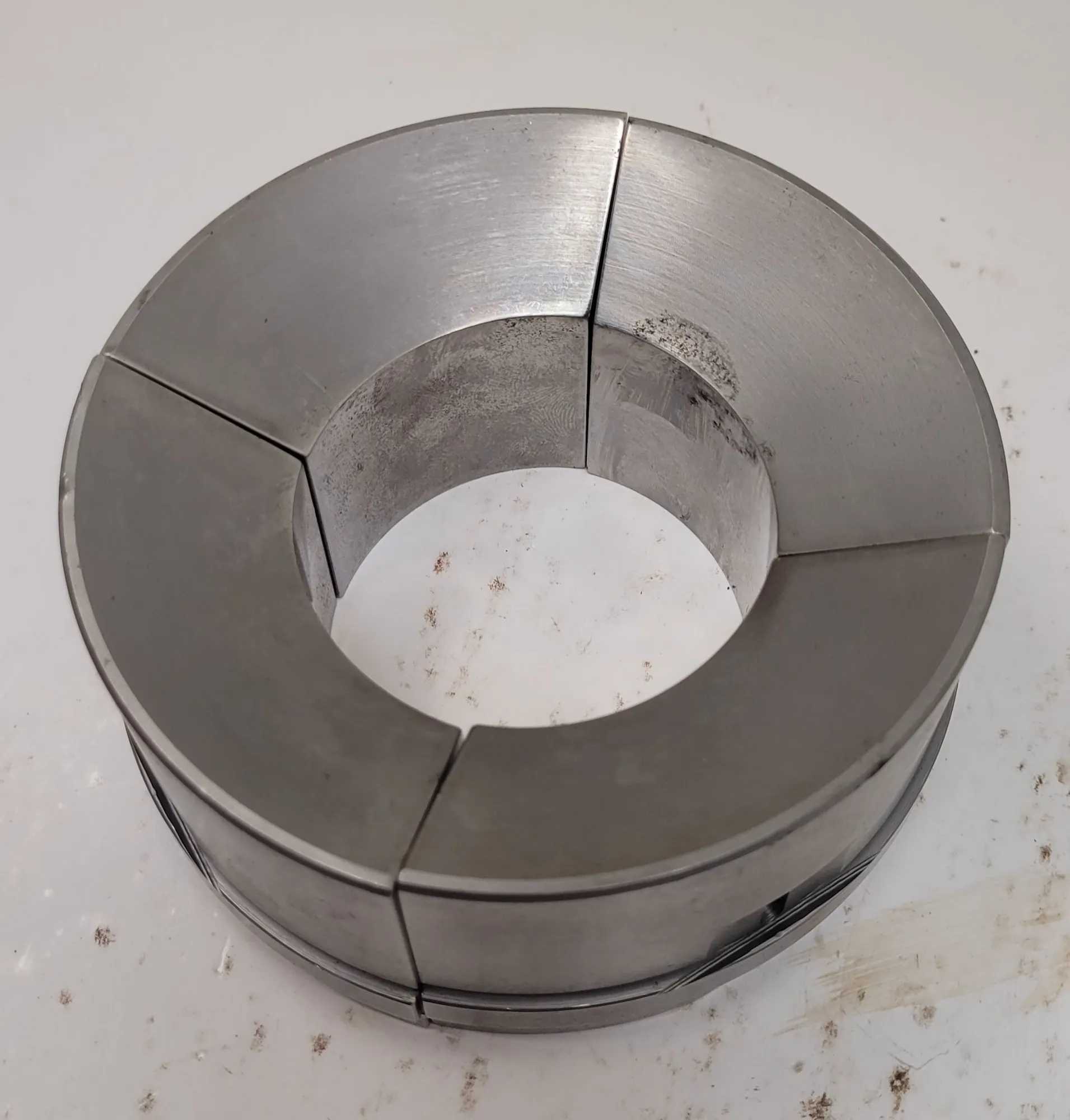 SUPERIOR CINCINNATI COLLET PAD, S-STYLE EMERGENCY, 2 7/16" SIZE, 2” HEIGHT, NON-SERRATED - MACHINING TOOLING & PARTS