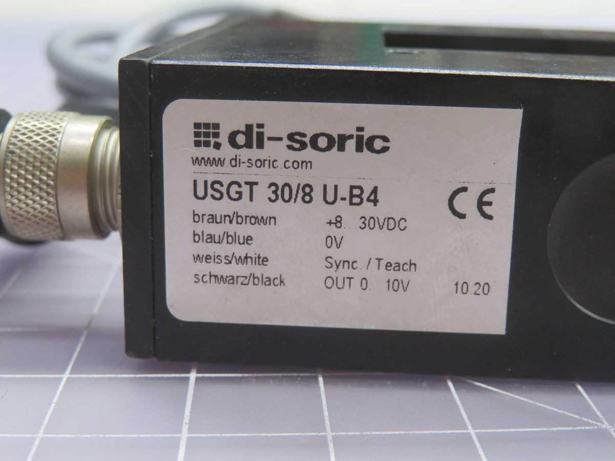 Di-Soric USGT 30/8 U-B4 Ultrasonic Fork Sensor T264269 - SENSORS