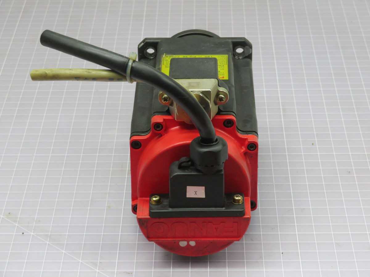 FANUC 1-0SP SERVO MOTORS, 3-PHASE, 8-POLE, 120V VOLTAGE, 2.2A CURRENT, 2.0NM TORQUE, 2000 RPM SPEED, IP65 RATING - SERVO