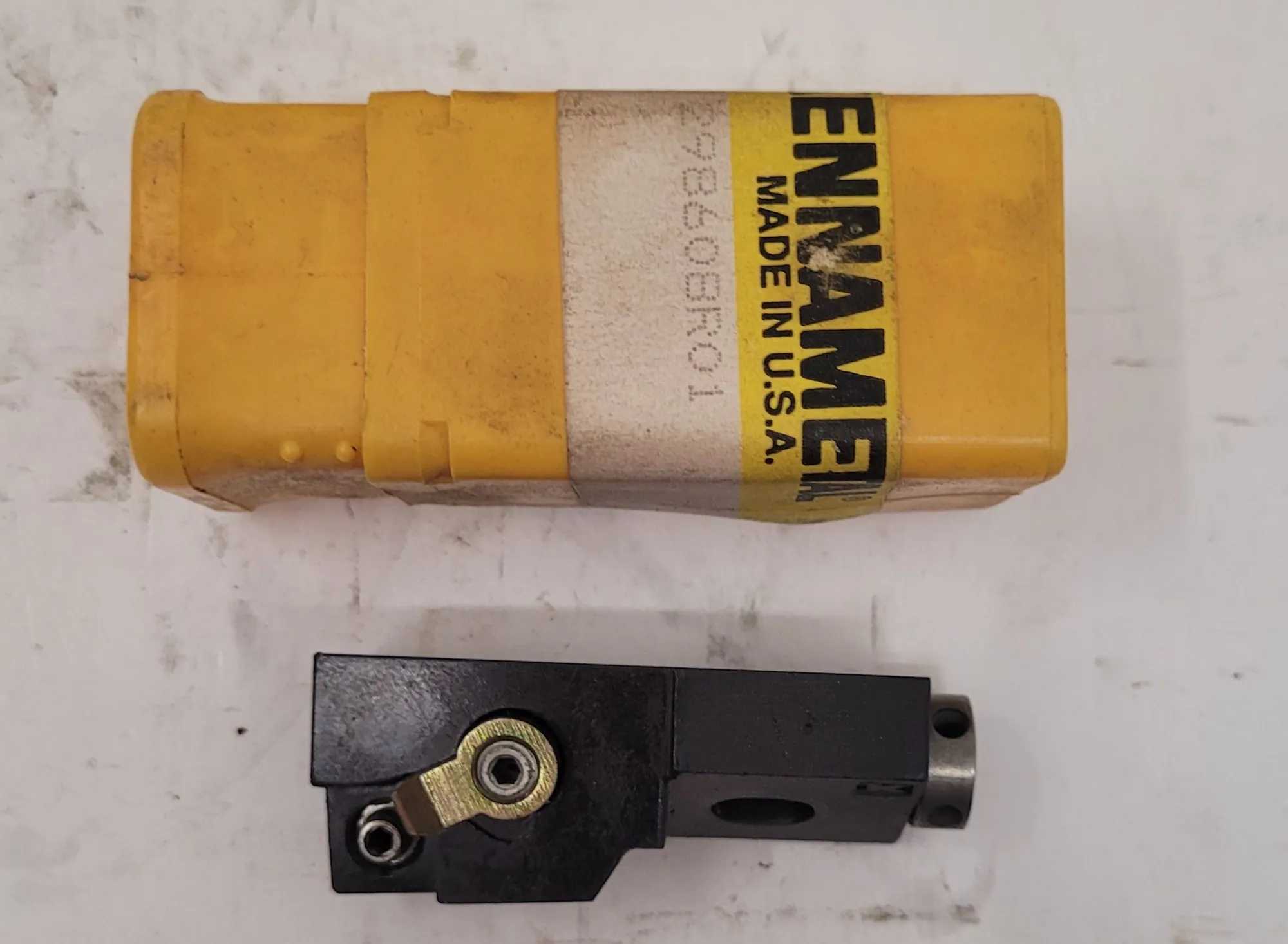 KENNAMETAL INDEXABLE TOOL CARTRIDGE – SET OF 8 – VARIOUS TYPES - MACHINING TOOLING & PARTS