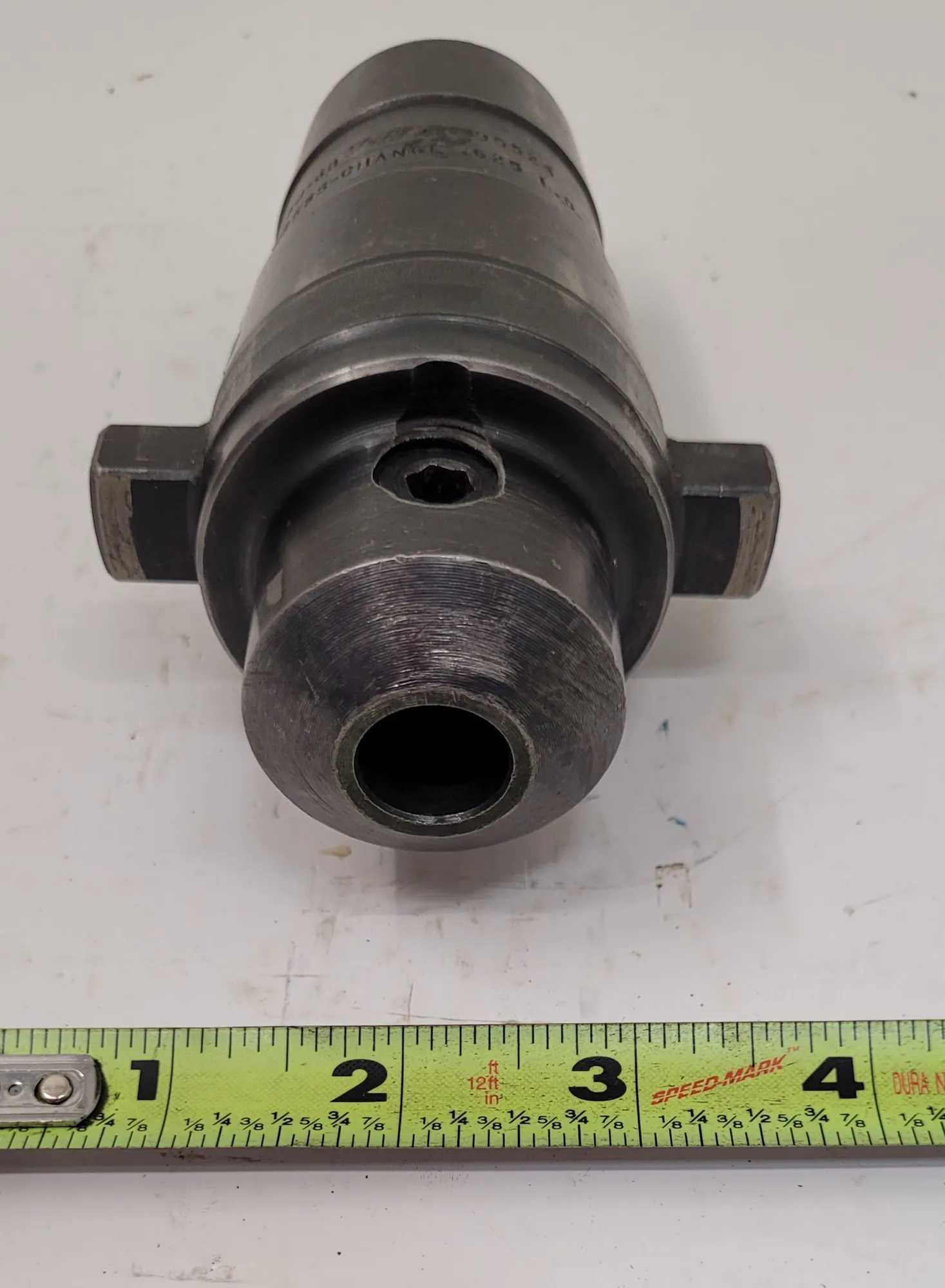 SCULLY JONES 6B 95524 X-PRESS-CHANGE END MILL HOLDER, CAT 45, 5/8IN BORE - MACHINE TOOLING