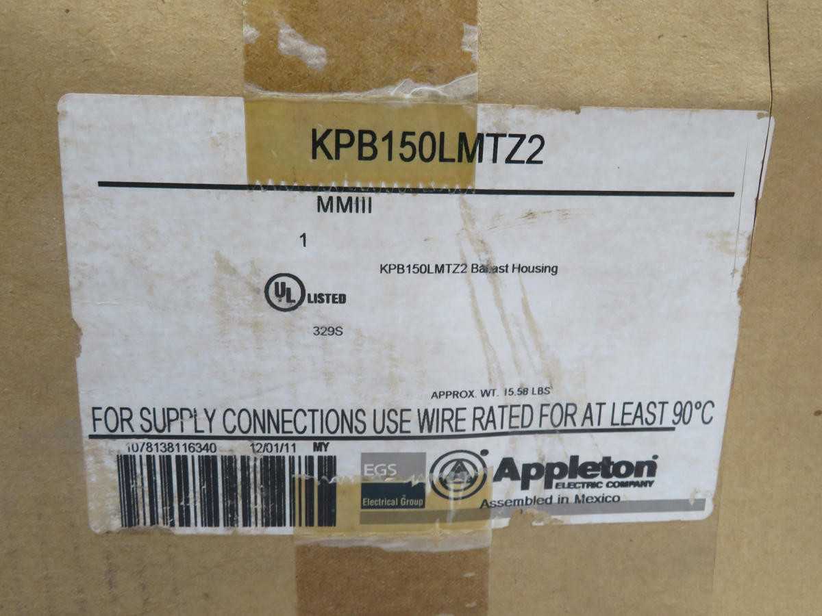 APPLETON ELECTRIC KPB150LMTZ2 LIGHTING CONTACTOR PANEL, 150 AMP, 277/480 VOLT, NEMA 3R ENCLOSURE - LIGHTING