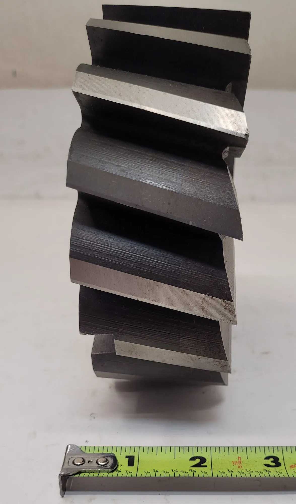 NIAGARA RH FORM CUTTER, 6" X 2" R.H., 2" ARBOR, 6.0" OD, 16 FLUTES - MACHINING TOOLING & PARTS