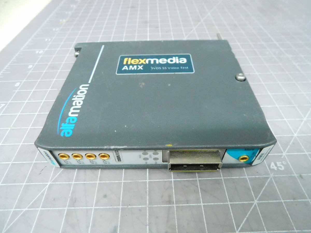 AMX ALFAMATION DS90UB25, 3000 113 1528 FLEXMEDIA LVDSS SS VIDEO TEST M7151 - INSPECTION & MEASUREMENT