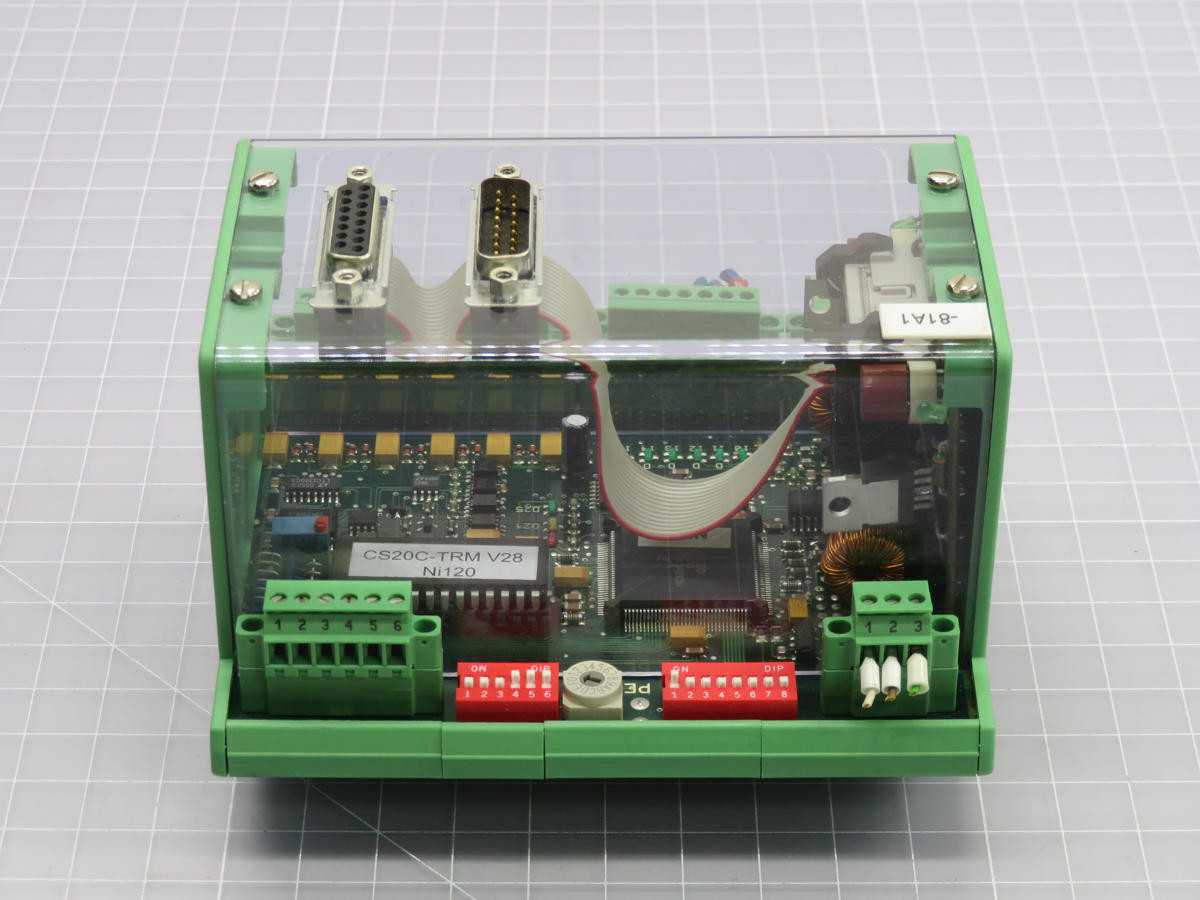 NORDSON 411838 NI120 PLC CPU MODULE, TEMPERATURE CONTROL FUNCTION - PLC MODULES