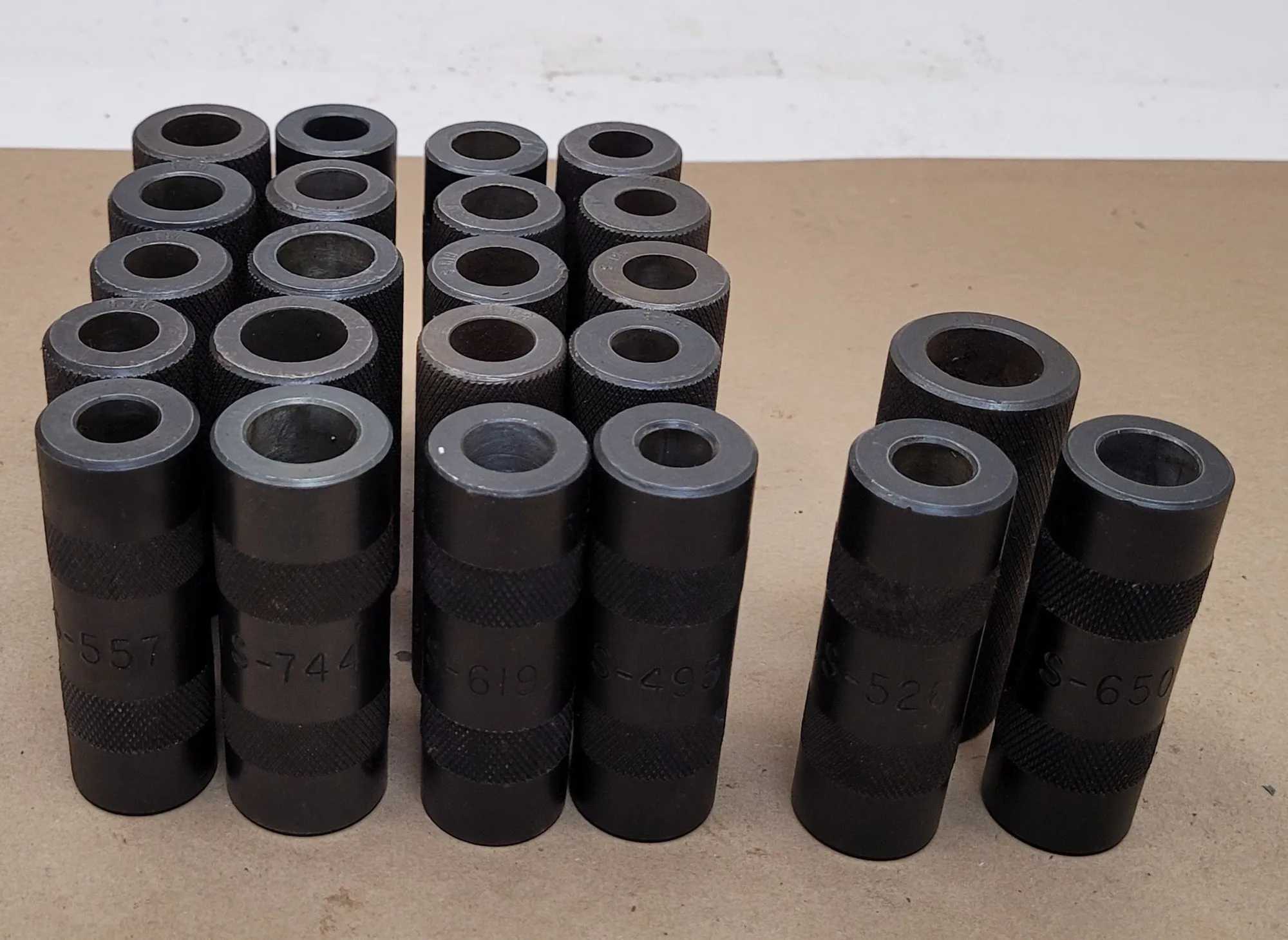 SUNNEN TRUING SLEEVES, SET OF 23 - MACHINING TOOLING & PARTS