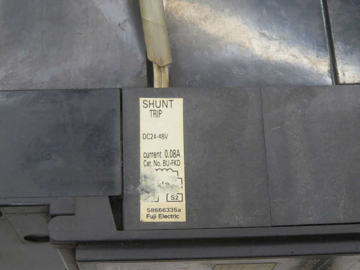 FUJI ELECTRIC SA603RUL CIRCUIT BREAKER T267370 - CIRCUIT BREAKERS