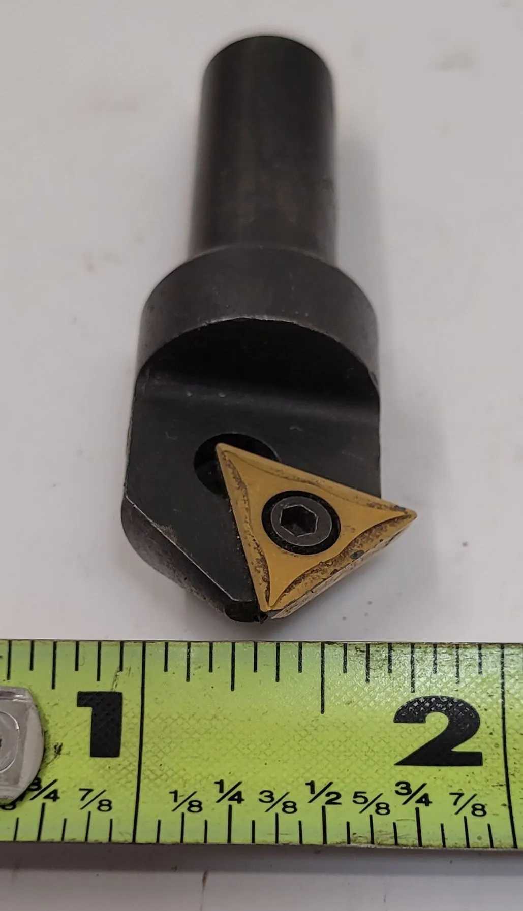 APT CC190 INDEXABLE COUNTERSINK, 3/4" MAX CUT DIA, 90 DEG ANGLE, TPGH INSERT, CHAMFERING TOOL - MACHINE TOOLING