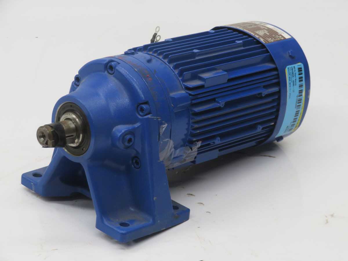 SUMITOMO CNHM05-6075-17 C2G50616 CYCLO DRIVE INDUCTION GEARMOTOR T265129 - MOTOR & GEARBOX ASSEMBLY