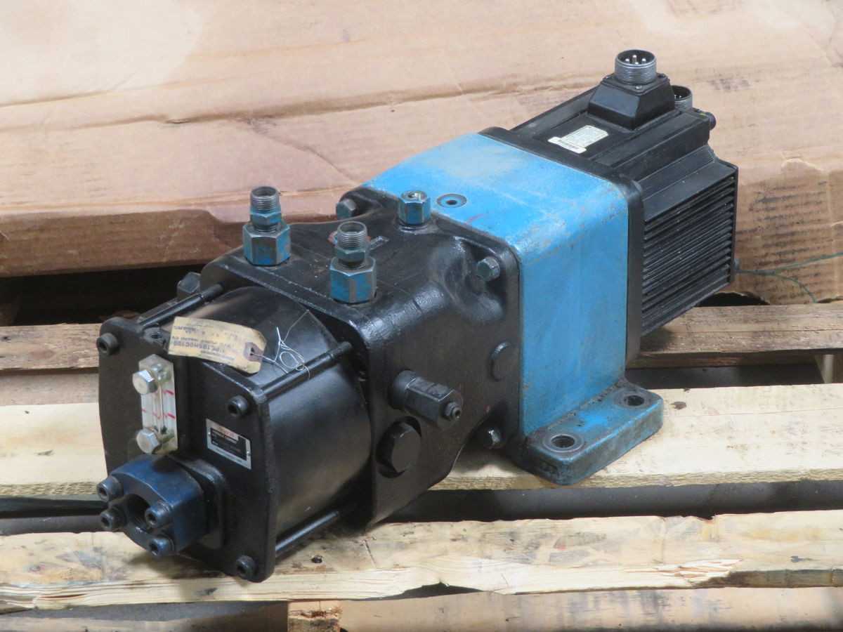NACHI OCQ-G01-B1-20 POWER MEISTER PUMP W SERVO SGMGH-30ACA2S T263311 - HYDRAULIC VALVE