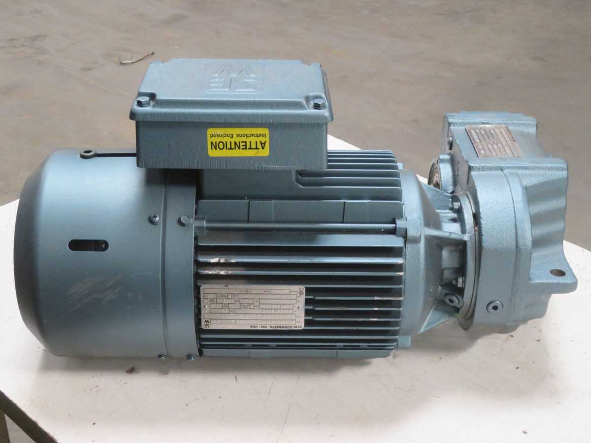 SEW EURODRIVE DFT100LS4ES1T FA37DT100LS4ES1T MOTOR W DRIVE T266502 - GEAR REDUCERS