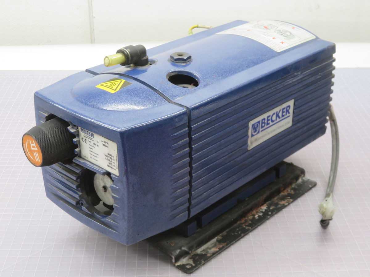 BECKER VX4.10 VACUUM PUMP T267275 - INDUSTRIAL PARTS BECKER VX4.10 VACUUM PUMP T267275 - INDUSTRIAL PARTS