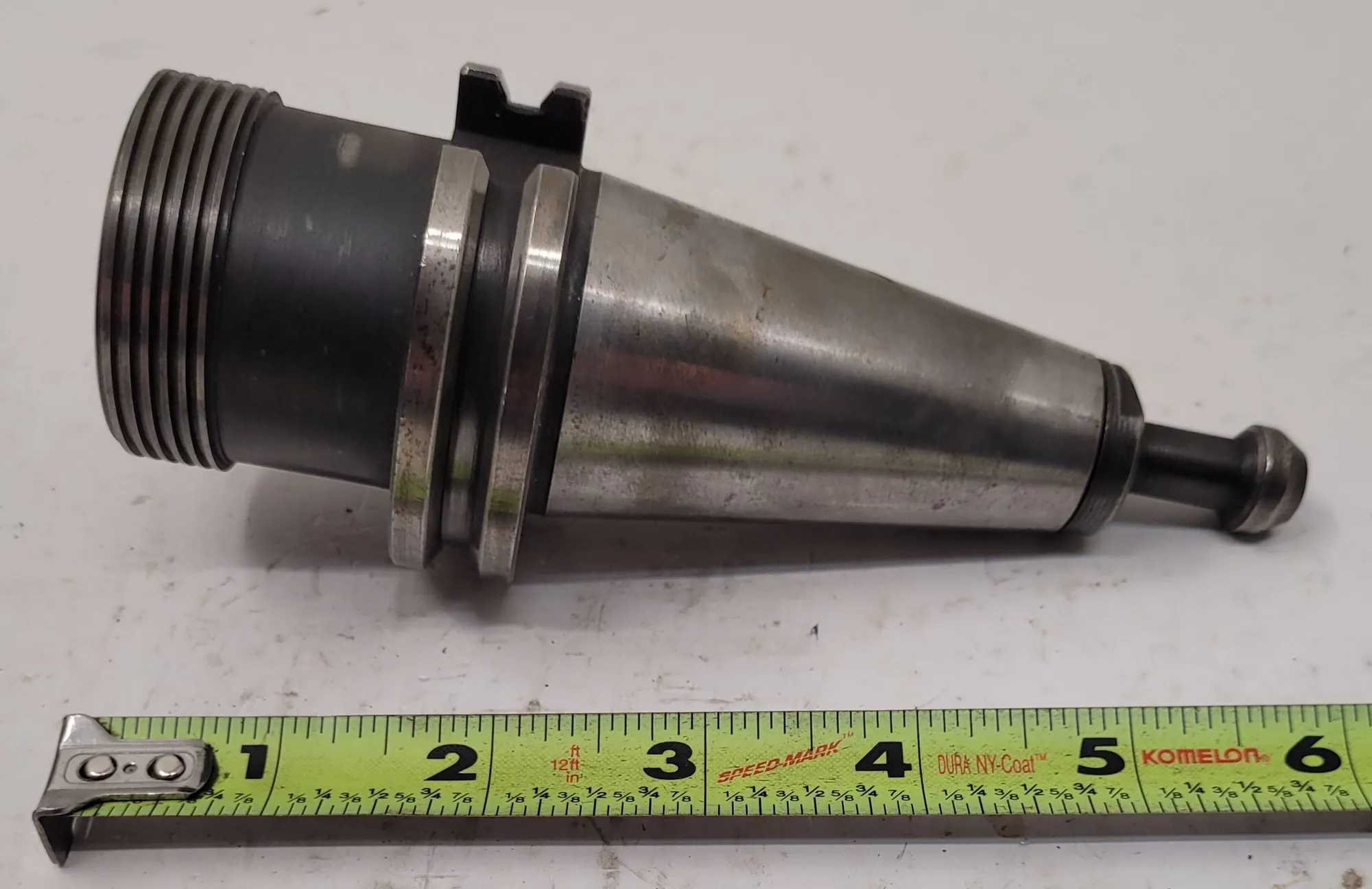 LYNDEX C40S7-1000 CAT 40 TOOL HOLDER OAL: 6" PROJECTION: 2-1/8" BORE DIA: 1.375IN - MACHINING TOOLING & PARTS