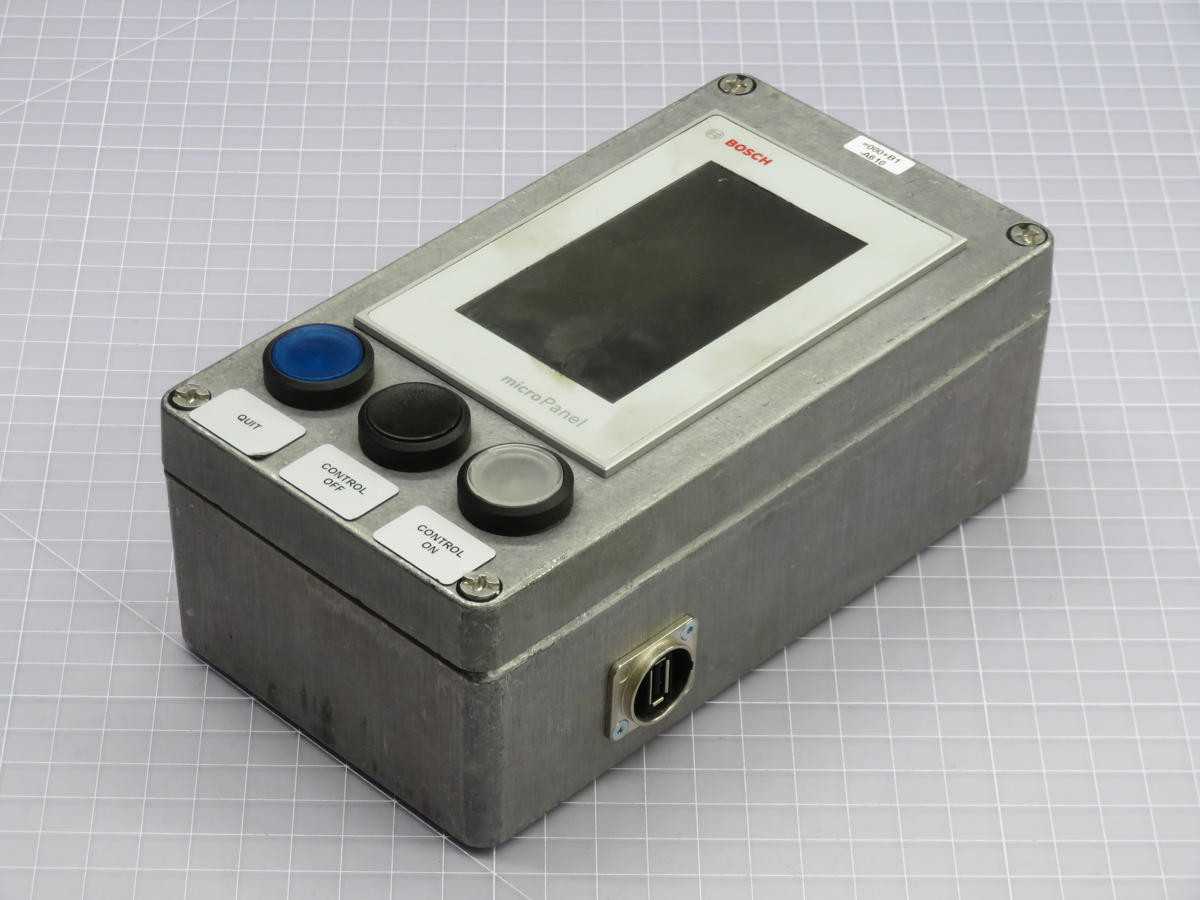 BOSCH PPC04CWINCE2 CONTROL PANELS INTERFACES, 24VDC POWER, 5.7 INCH DISPLAY, TOUCH INPUT - OPERATOR INTERFACE PANELS