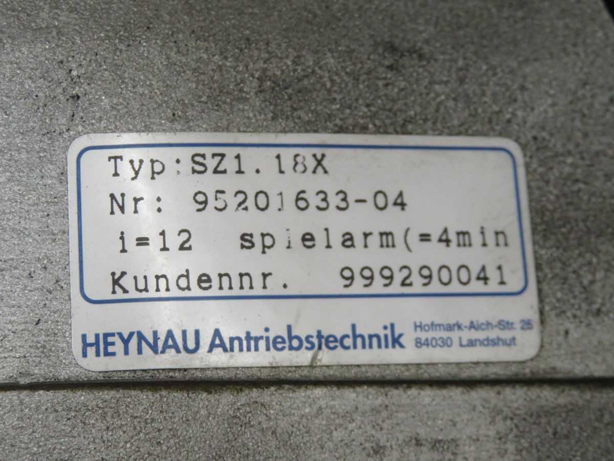 HEYNAU SZ1.18X DG 60 D HYDRAULIC GEAR PUMP T264970 - HYDRAULIC PUMP