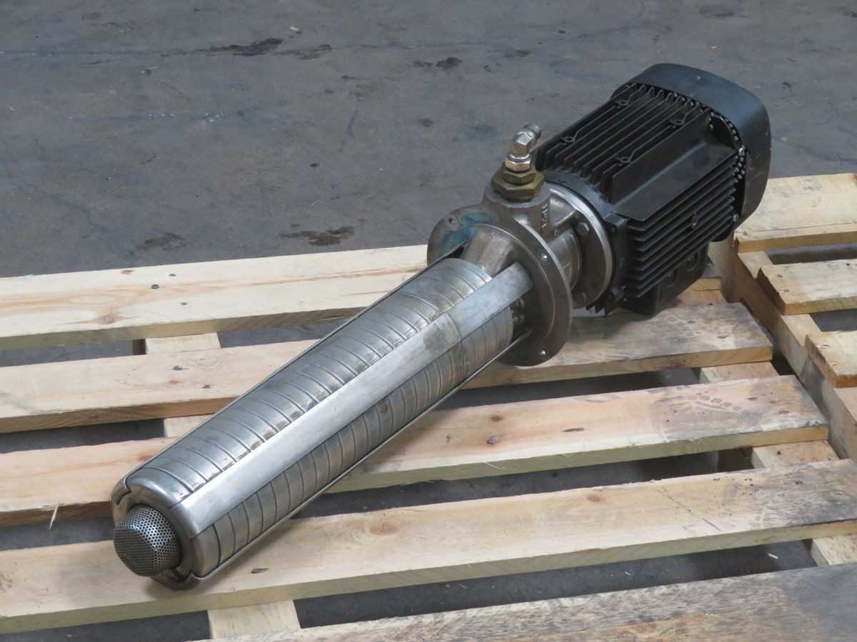 GRUNDFOS CRK 2-220 A-W-I-AUUV C40ZA6522P10138 COOLANT PUMP T263297 - MULTI-STAGE PUMP