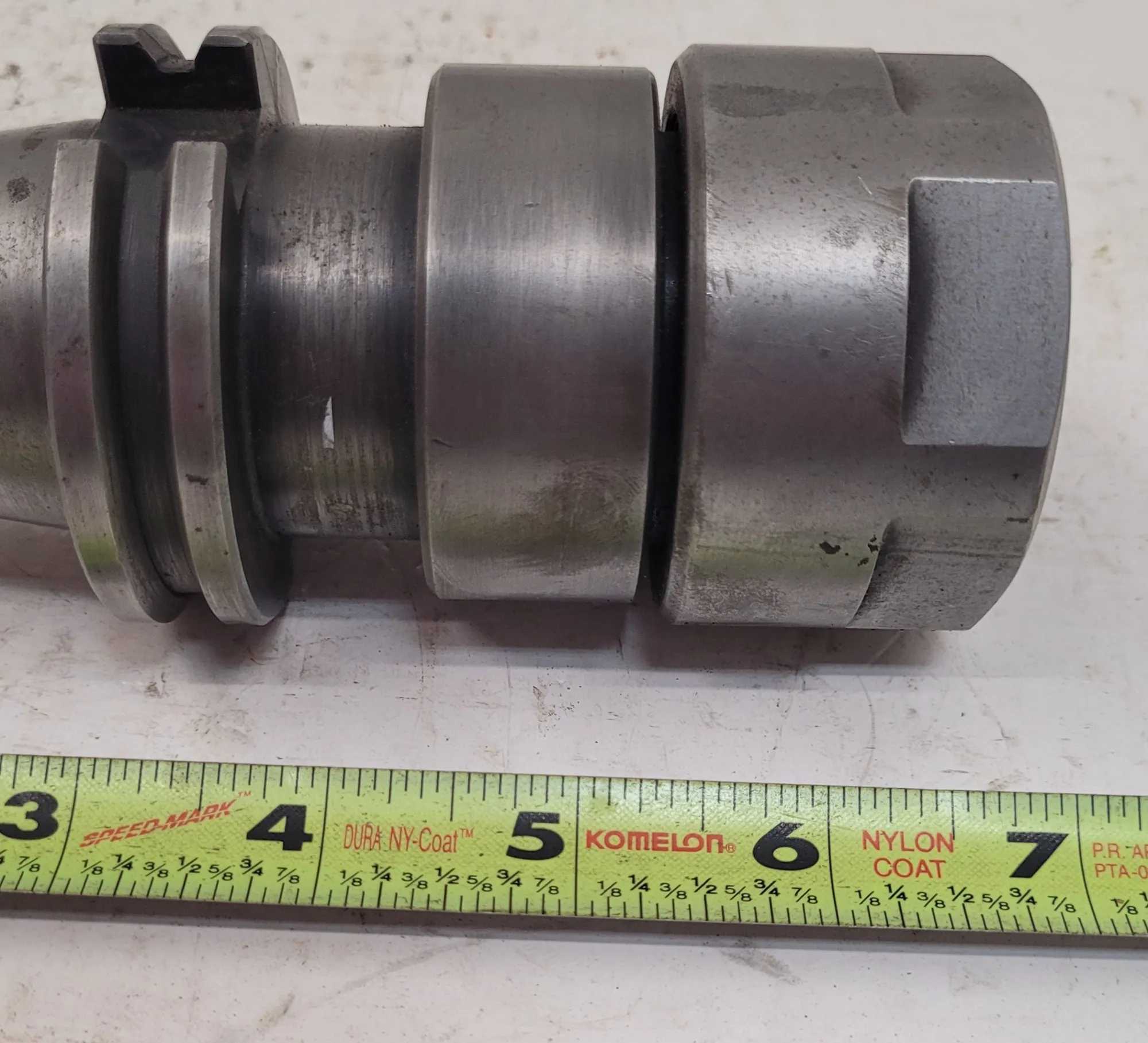 COMMAND CAT 40 TOOL HOLDER – 1IN DIAMETER HOLE, TAPERED SHANK, BODY 2.42IN, OAL 6.5IN - MACHINING TOOLING & PARTS