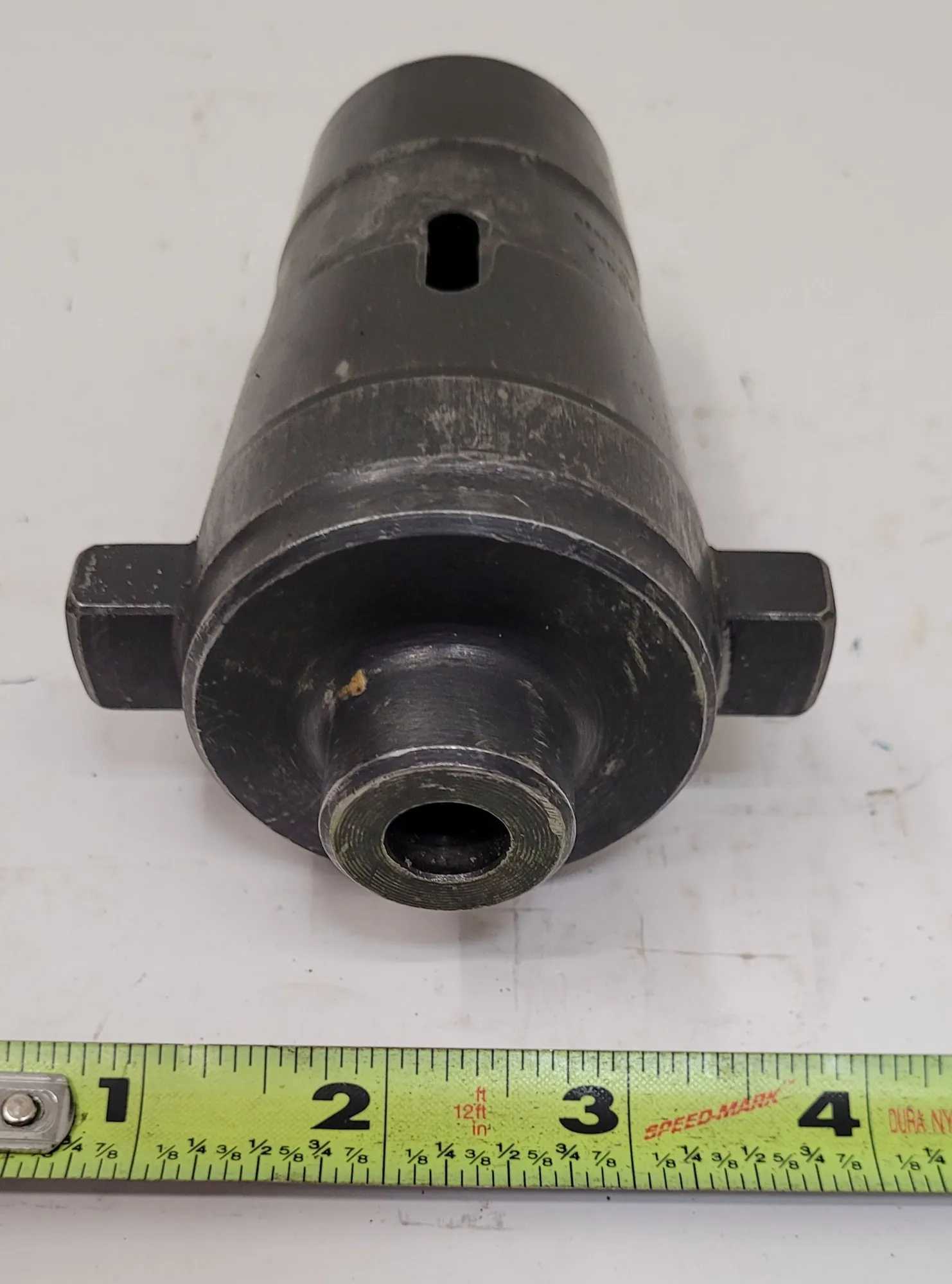 SCULLY JONES 95414 X-PRESS-CHANGE END MILL HOLDER CAT 45, OAL 4-1/2IN, 7/16IN BORE DIA - MACHINE TOOLING