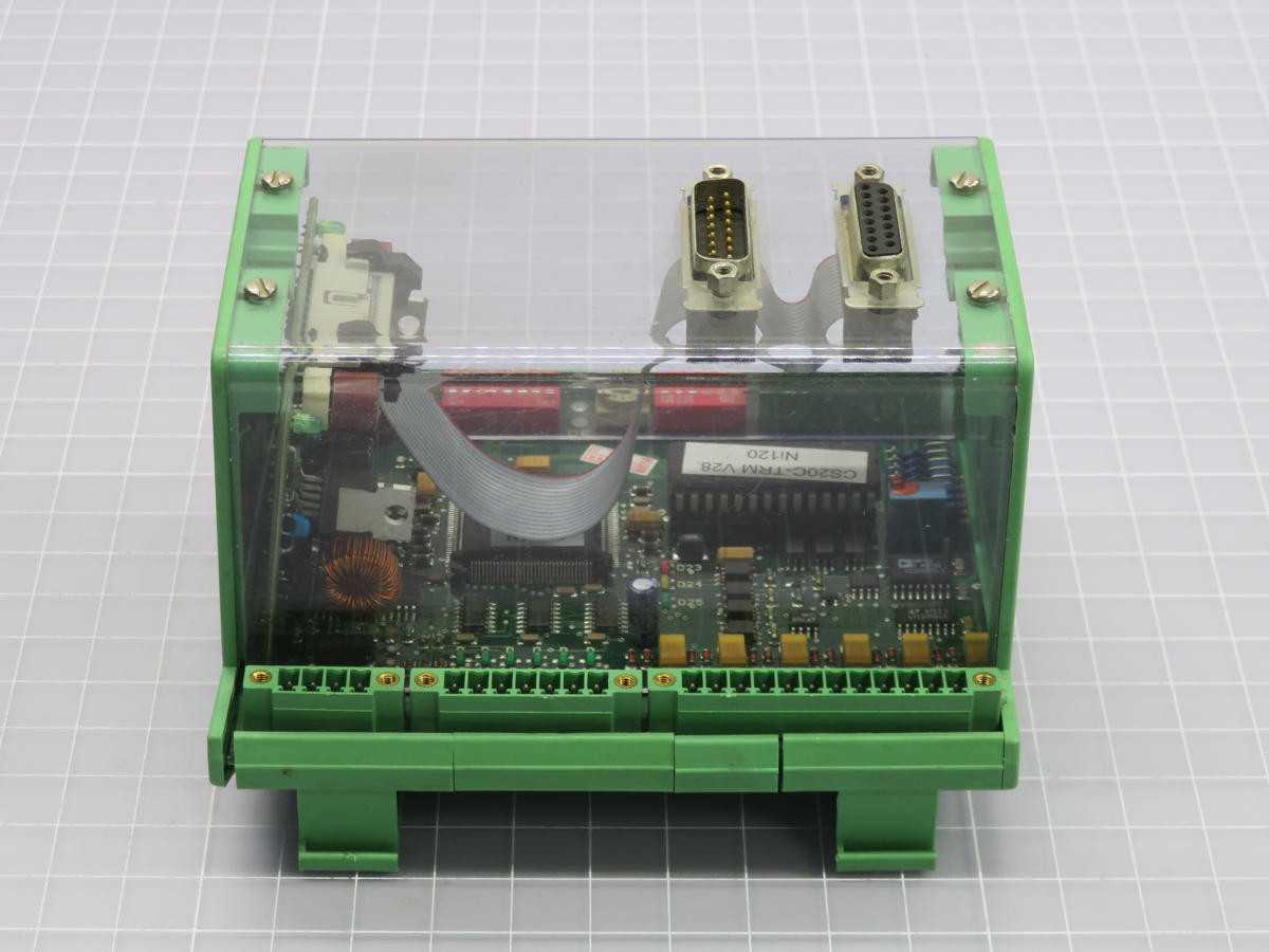 NORDSON 411838, PLC CPU MODULE, TEMPERATURE REGULATION - PLC MODULES